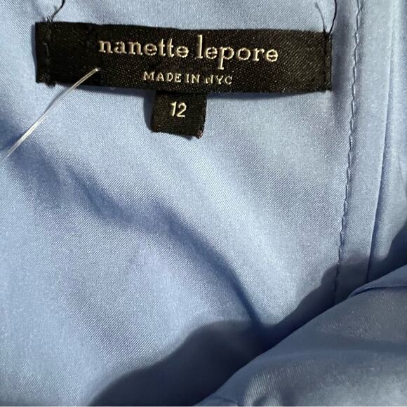 Nanette Lepore Merengue Spaghetti Strap Dress in Blue - Picture 5 of 11